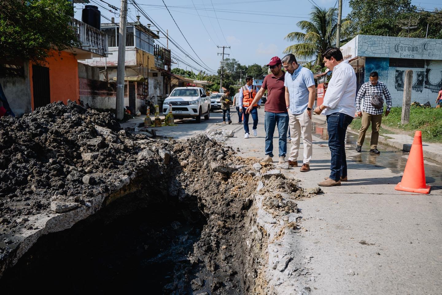 Acciones concretas, Infraestructura segura para las familias de Tuxpan