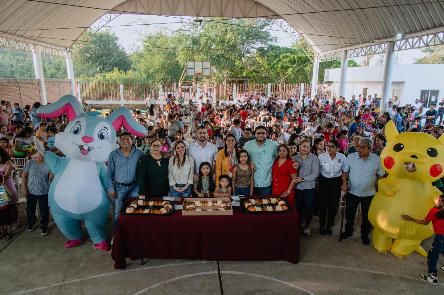 Celebran el Día de Reyes en la comunidad de Ojite con alegría y solidaridad