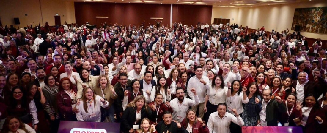 Participación en la Primera Sesión Extraordinaria del Consejo Estatal de Morena 2026
