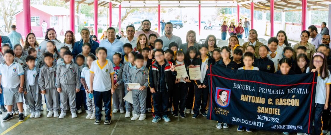 Niñas y niños, “Guardianes del Medio Ambiente” en Tuxpan