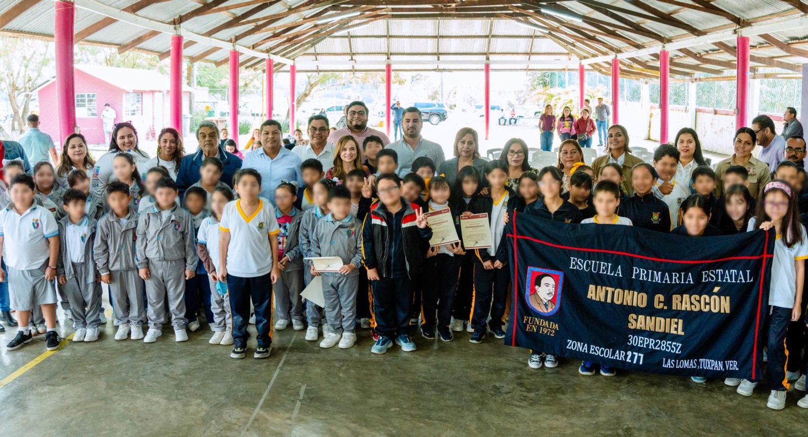 Niñas y niños, “Guardianes del Medio Ambiente” en Tuxpan